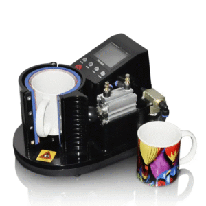 Presse à mug ST-110 - Machine de sublimation automatique pour mugs personnalisés avec écran digital