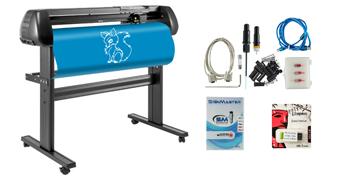 Machine de découpe vinyle KI-720 avec ses accessoires inclus