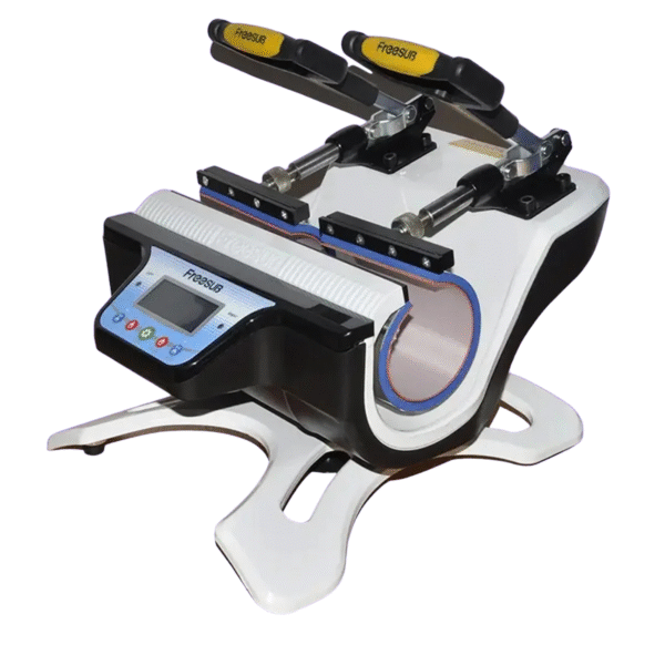 Presse à mug ST-210-5 Freesub avec design élégant et double station de chauffe