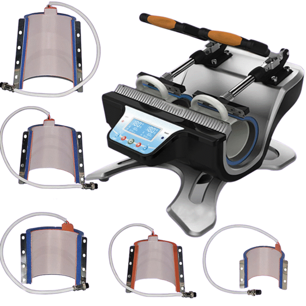 Presse à mug ST-210-5 avec 5 résistances interchangeables pour mugs de différentes tailles