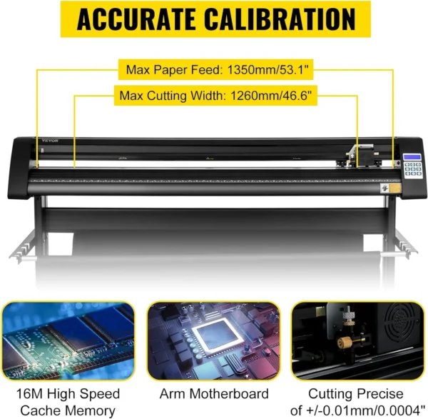 Caractéristiques techniques de la machine KH-1351E : calibration précise, mémoire cache 16M, carte ARM