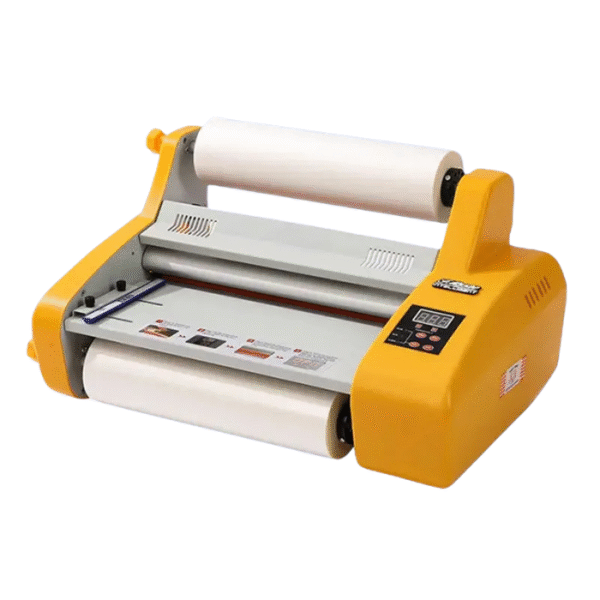 Plastifieuse FM-3520 avec rouleaux de laminage et écran numérique de contrôle