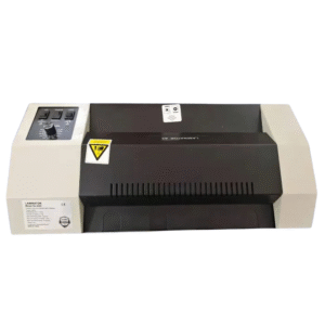 Plastifieuse YT-330E avec contrôle de température ajustable et fonctionnalités de sécurité pour une utilisation à domicile et au bureau